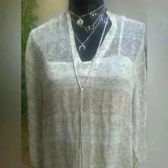 FLANNEL Gorgeous Maxi Dress Size S/M - Picture 8 of 9